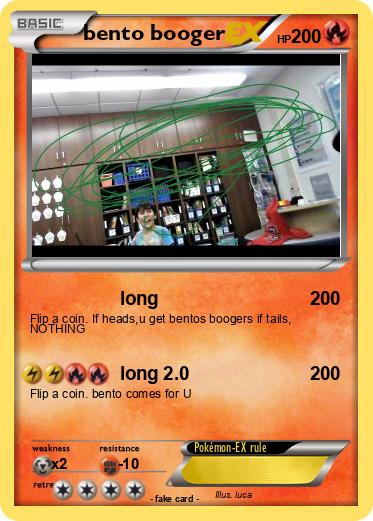 Pokemon bento booger