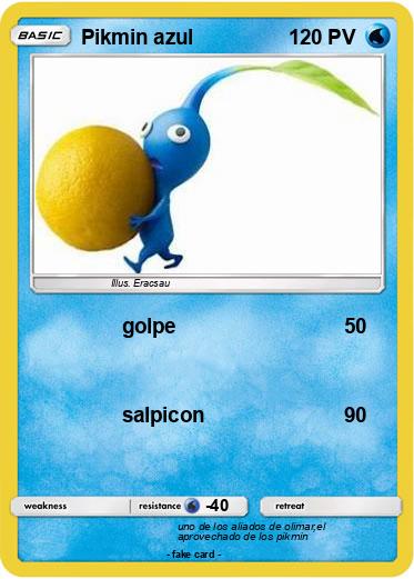 Pokemon Pikmin azul