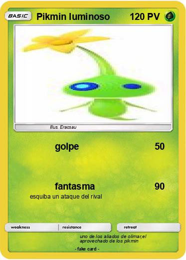 Pokemon Pikmin luminoso