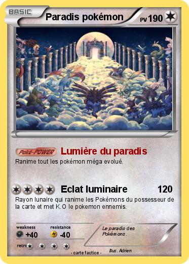 Pokemon Paradis pokémon