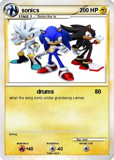Pokemon sonics