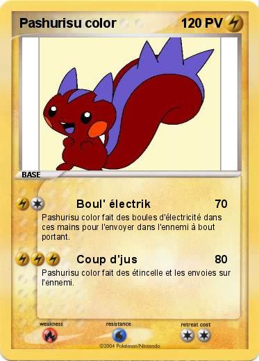 Pokemon Pashurisu color