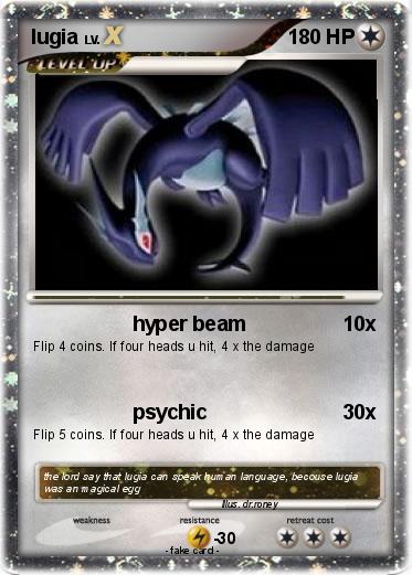 Pokemon lugia