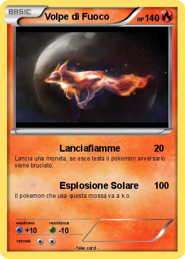 Pokemon Volpe di Fuoco