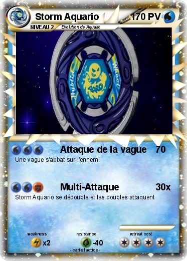 Pokemon Storm Aquario