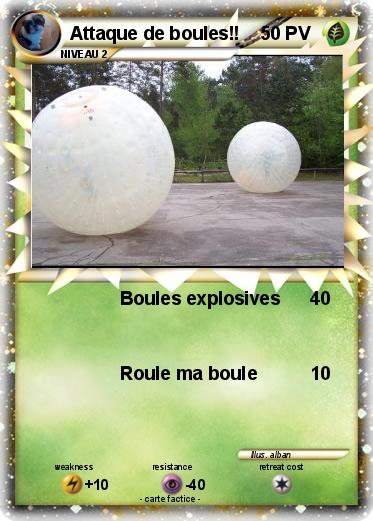 Pokemon Attaque de boules!!