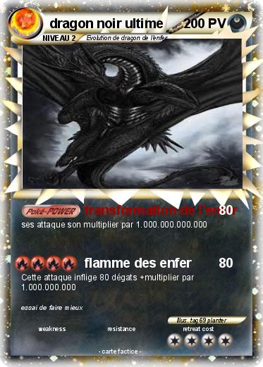 Pokemon dragon noir ultime