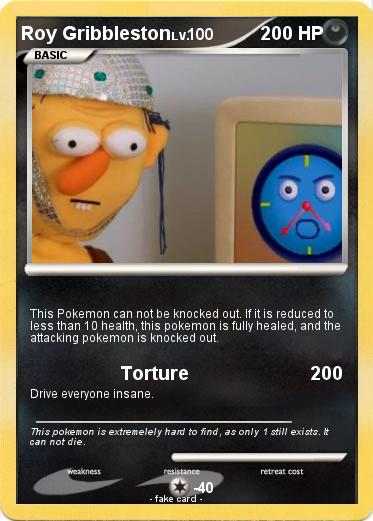 Pokemon Roy Gribbleston