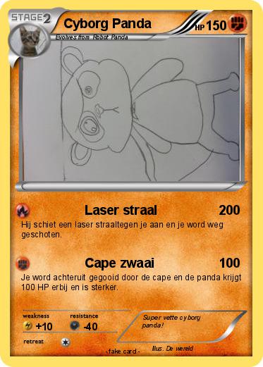 Pokemon Cyborg Panda