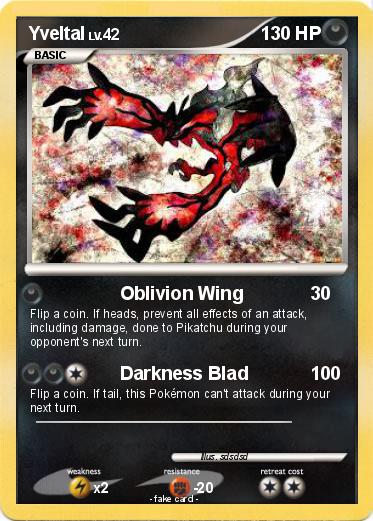 Pokemon Yveltal
