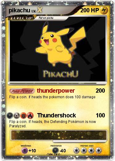 Pokemon pikachu