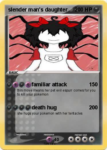 Pokemon slender man's daughter
