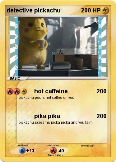 Pokemon detective pickachu