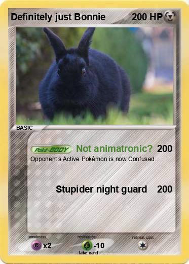 Pokemon Definitely just Bonnie