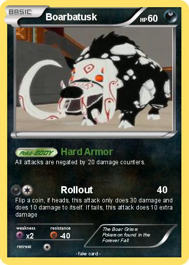 Pokemon Boarbatusk
