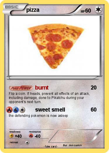Pokemon pizza