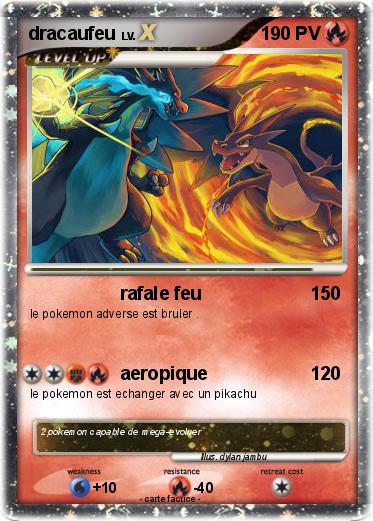Pokemon dracaufeu
