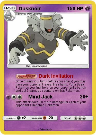 Pokemon Dusknoir
