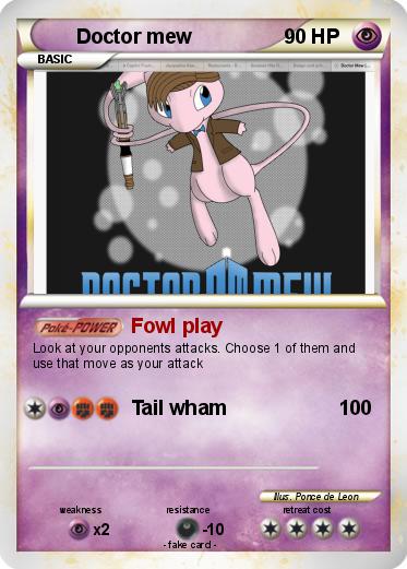Pokemon Doctor mew