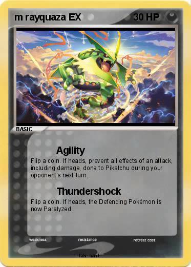 Pokemon m rayquaza EX