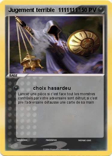 Pokemon Jugement terrible  1111111