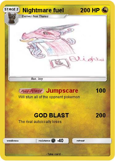 Pokemon Nightmare fuel