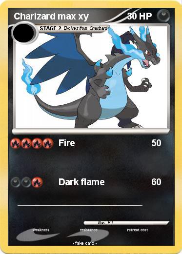 Pokemon Charizard max xy