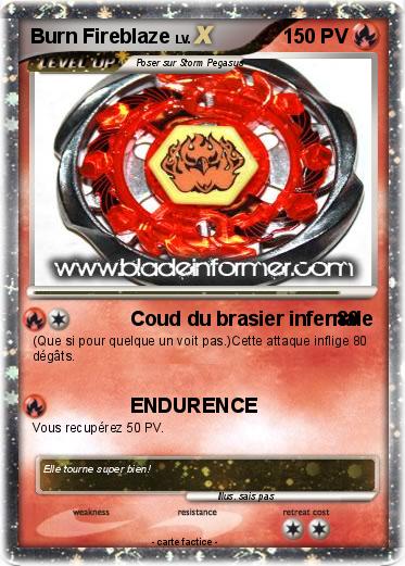 Pokemon Burn Fireblaze