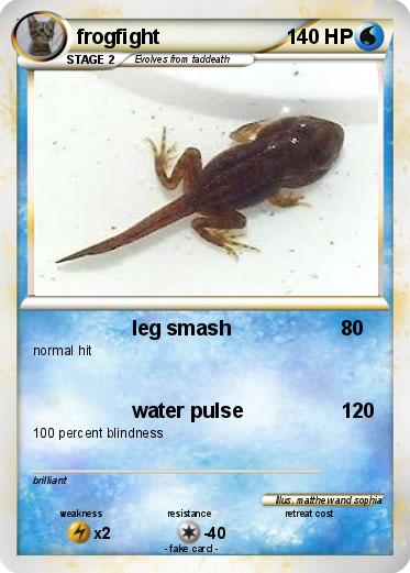 Pokemon frogfight