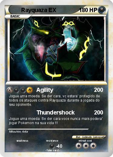 Pokemon Rayquaza EX