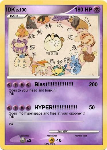 Pokemon IDK