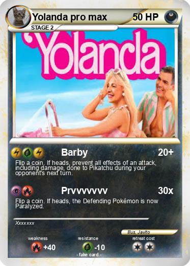 Pokemon Yolanda pro max