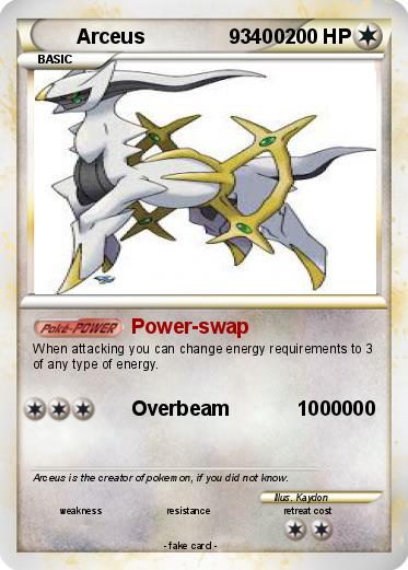 Pokemon Arceus               93400
