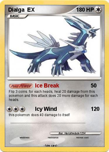 Pokemon Dialga  EX