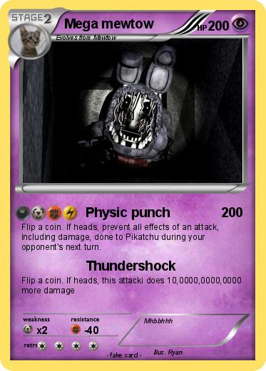 Pokemon Mega mewtow