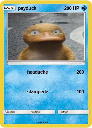 Pokemon psyduck