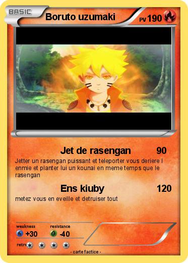 Pokemon Boruto uzumaki