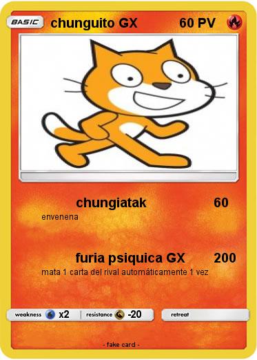 Pokemon chunguito GX