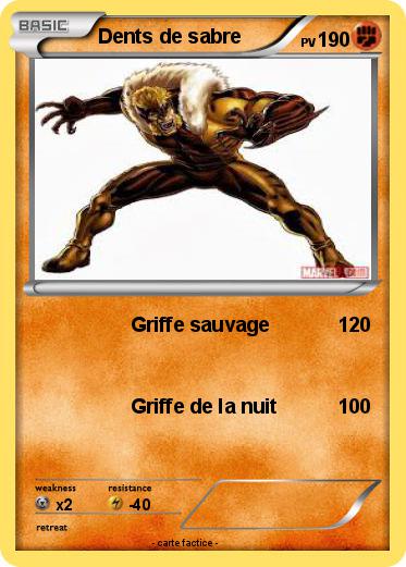 Pokemon Dents de sabre