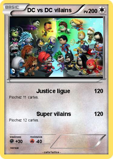 Pokemon DC vs DC vilains