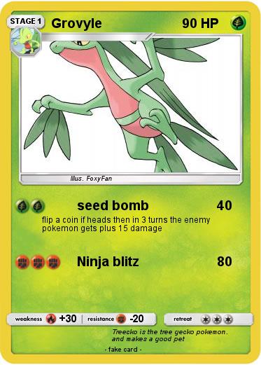 Pokemon Grovyle