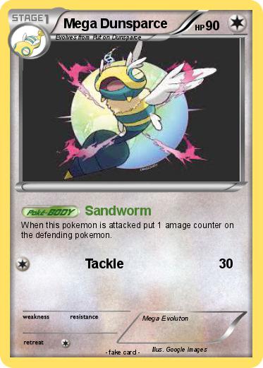 Pokemon Mega Dunsparce