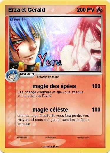 Pokemon Erza et Gerald