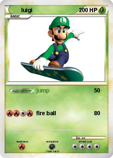 Pokemon luigi
