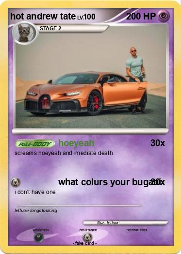 Pokemon hot andrew tate