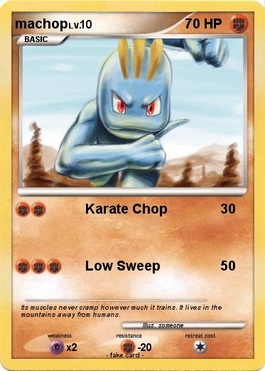 Pokemon machop