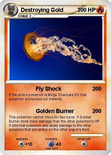 Pokemon Destroying Gold