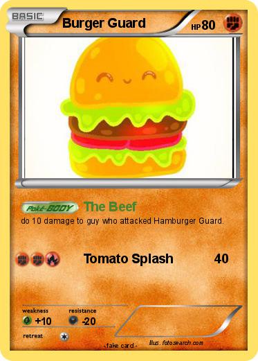 Pokemon Burger Guard