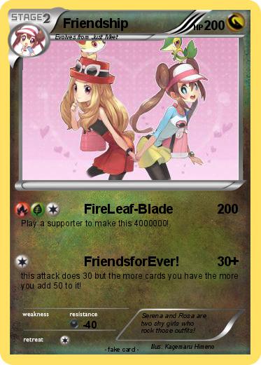 Pokemon Friendship