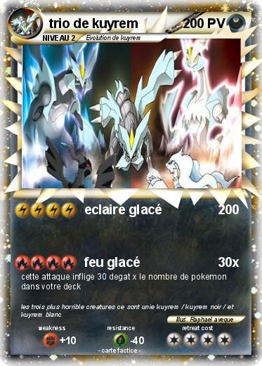 Pokemon trio de kuyrem